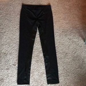 Black Tuxedo Dress Leggings